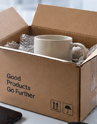 Illustrative product sample for Hold & forwarder handover